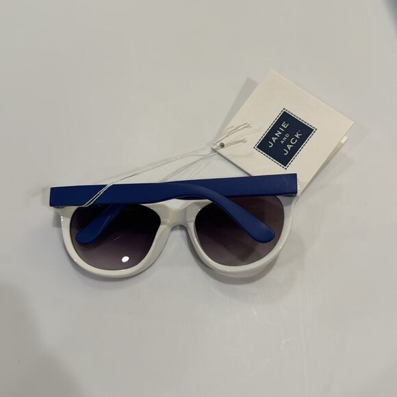 Janie and Jack Mosaic Geo Print Cat Eyes Sunglasses Size 0-2Y - Picture 3 of 3